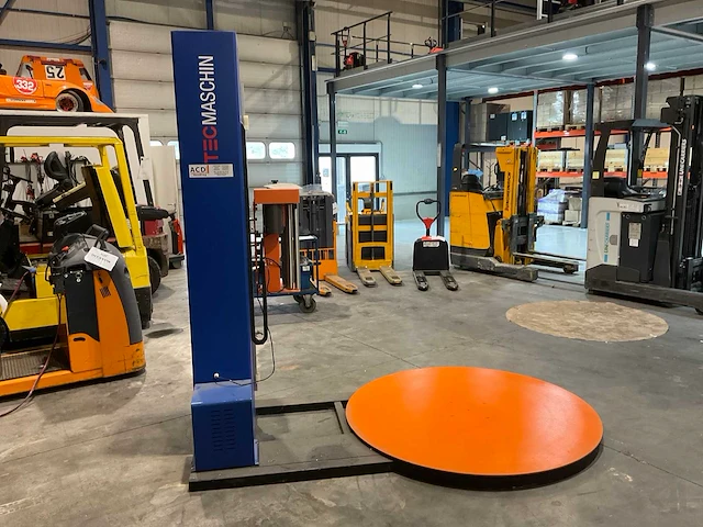 2023 tec-machines pws202210 palletfoliewikkelaar - afbeelding 8 van  13