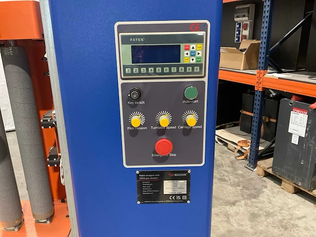 2023 tec-machines pws202210 palletfoliewikkelaar - afbeelding 13 van  13