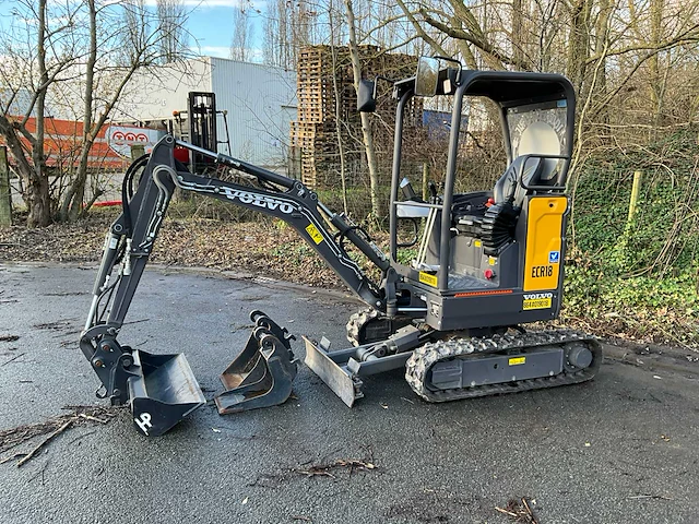 2023 volvo ecr18 elektrische minigraafmachine - afbeelding 1 van  25