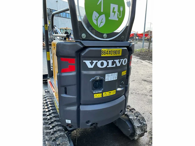 2023 volvo ecr18 elektrische minigraafmachine - afbeelding 16 van  25