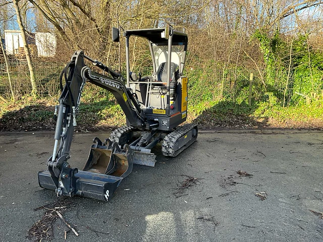 2023 volvo ecr18 elektrische minigraafmachine - afbeelding 12 van  25