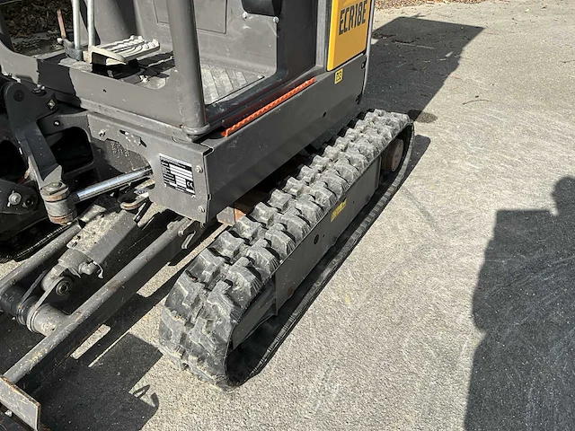 2023 volvo ecr18e - canopy minigraafmachine - afbeelding 3 van  28