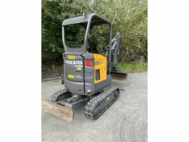 2023 volvo ecr18e - canopy minigraafmachine - afbeelding 26 van  28