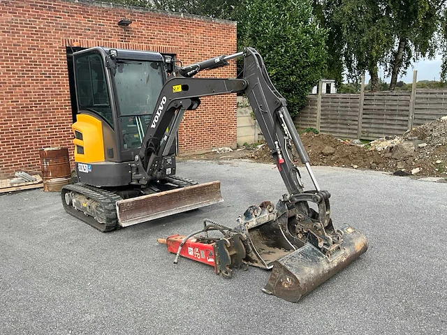 2023 volvo ecr25dfl minigraafmachine - afbeelding 22 van  28