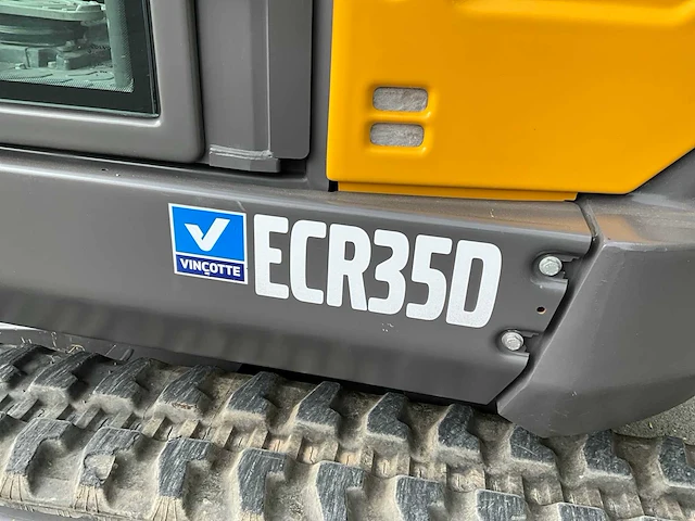 2023 volvo ecr35d minigraafmachine - afbeelding 8 van  31