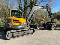 2023 volvo ecr88d pro - compact graafmachine - afbeelding 1 van  40