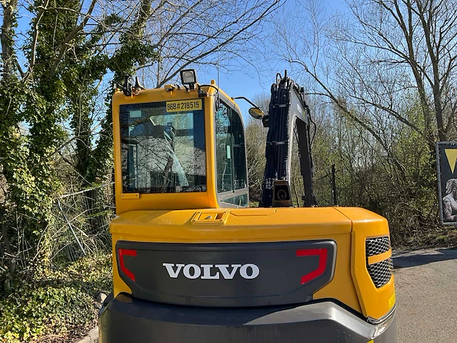 2023 volvo ecr88d pro - compact graafmachine - afbeelding 6 van  40