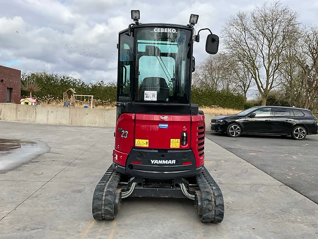 2023 yanmar vio23-6 classic plus minigraafmachines - afbeelding 21 van  26