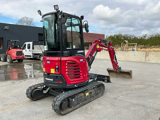 2023 yanmar vio23-6 classic plus minigraafmachines - afbeelding 22 van  26