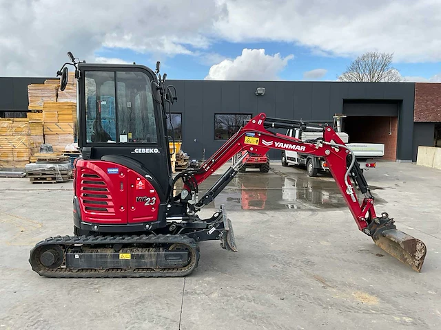 2023 yanmar vio23-6 classic plus minigraafmachines - afbeelding 23 van  26