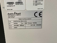 2023 zwick/roell retroline 2.5 kn zwicki materiaaltester - afbeelding 8 van  9