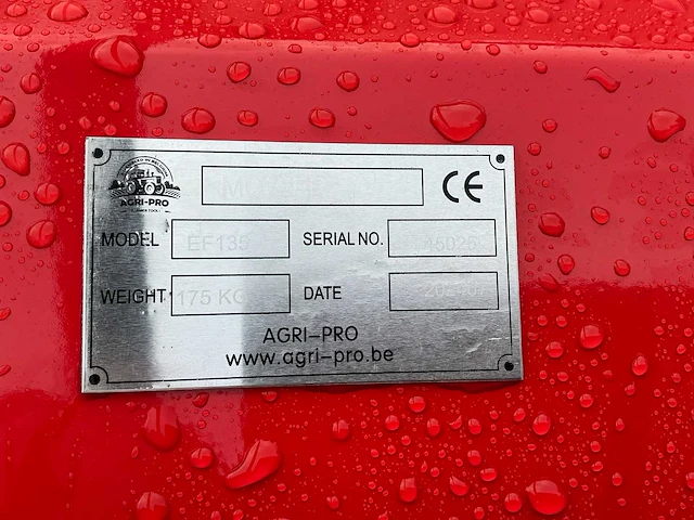 2024 agri pro ef135 klepelmaaier - afbeelding 9 van  9