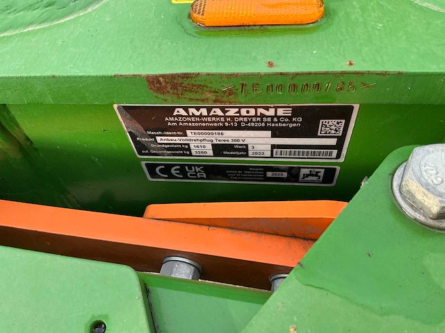 2024 amazone teres 300 v ploeg - afbeelding 16 van  23