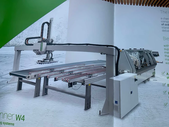 2024 biesse stream a.5.5 cnc enkelzijdige kantenlaanijmmachines + laadsysteem - afbeelding 10 van  15