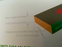 2024 biesse stream a.5.5 cnc enkelzijdige kantenlaanijmmachines + laadsysteem - afbeelding 12 van  15