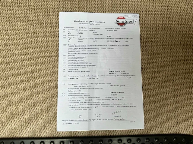 2024 burstner lyseo futura td684 g camper - afbeelding 141 van  146