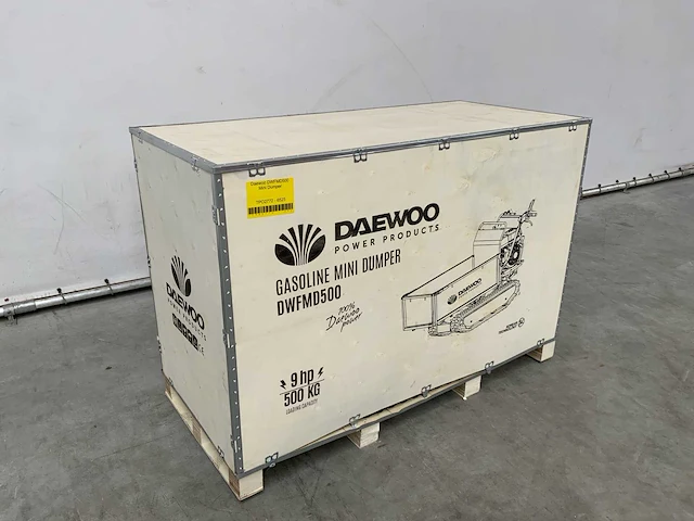 2024 daewoo dwfmd500 hydraulische dumper benzine - afbeelding 15 van  15
