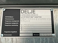 2024 delje t75 kipper aanhangwagen - afbeelding 10 van  18