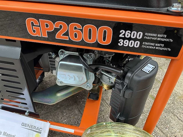 2024 generac gp2600 stroomgenerator - afbeelding 5 van  7