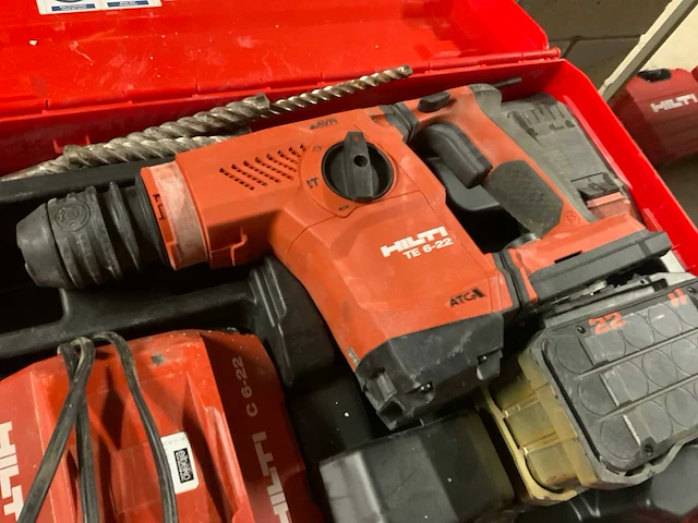 2024 hilti te 6-22 boormachine - afbeelding 2 van  8