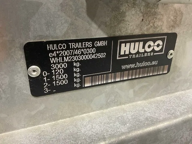 2024 hulco medax 2 aanhangwagen - afbeelding 4 van  12