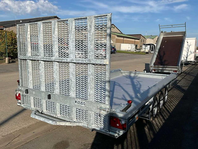 2024 hulco terrax-3 machinetransporter aanhangwagen - afbeelding 9 van  14