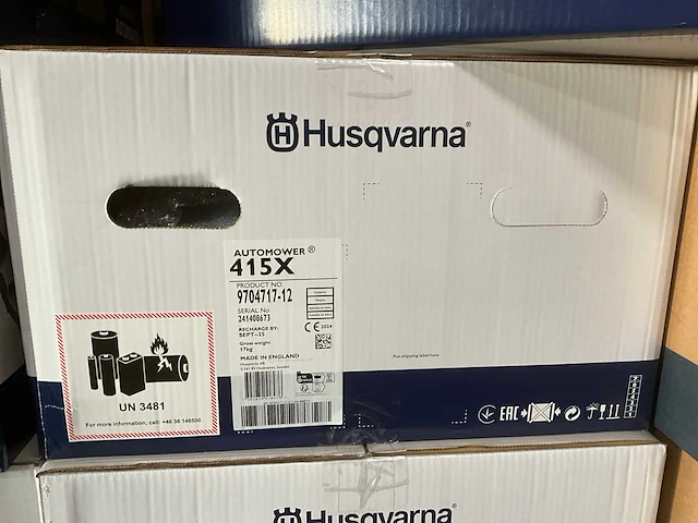 2024 husqvarna 415x robotmaaier - afbeelding 7 van  15