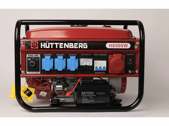 2024 huttenberg h8500w stroomgenerator (4x) - afbeelding 4 van  7