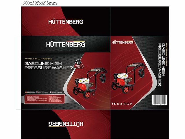 2024 huttenberg ml-1708 hogedrukreiniger - afbeelding 2 van  11