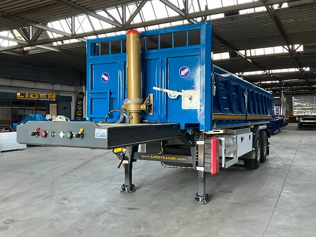2024 lider ldr2t blauw hydraulische kipper voor vrachtwagen - afbeelding 1 van  32