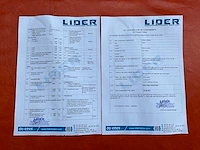 2024 lider ldr2t blauw hydraulische kipper voor vrachtwagen - afbeelding 26 van  32