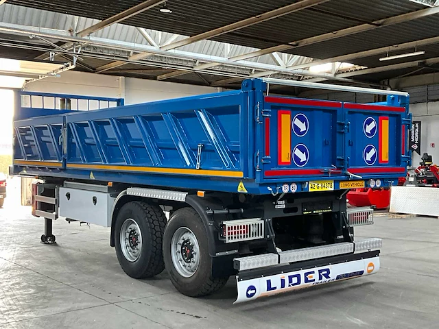 2024 lider ldr2t blauw hydraulische kipper voor vrachtwagen - afbeelding 23 van  32