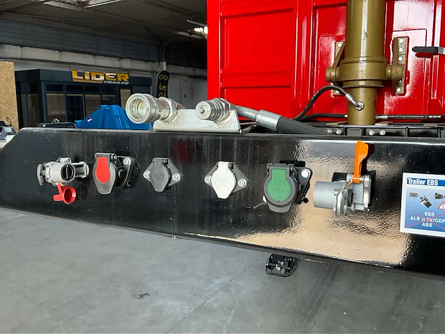 2024 lider ldr3t rood hydraulische kipper voor vrachtwagen - afbeelding 2 van  35