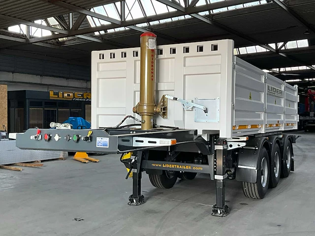 2024 lider ldr3t wit hydraulische kipper voor vrachtwagen - afbeelding 1 van  37