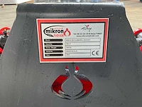 2024 mikron hidrolik mhk-e100 clamshell bucket graafbak 100cm - afbeelding 9 van  11