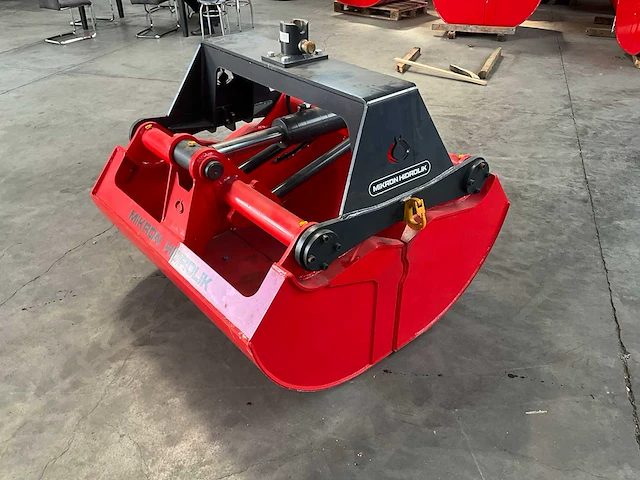 2024 mikron hidrolik mhk-e120 clamshell bucket graafbak 120cm - afbeelding 10 van  14