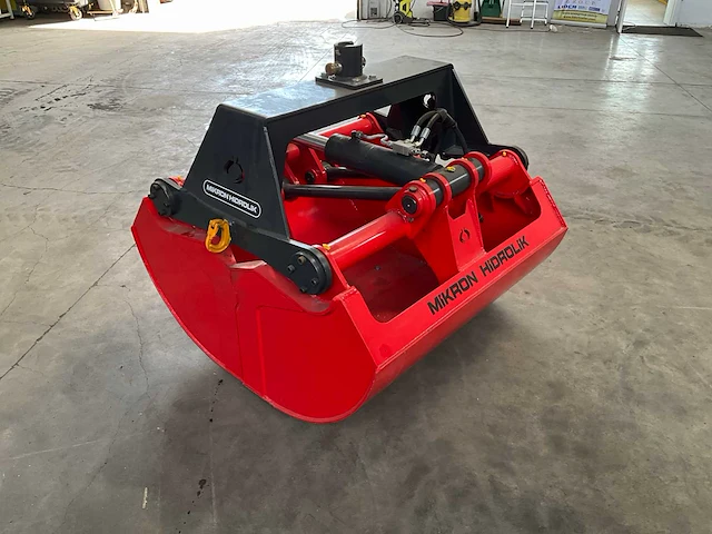 2024 mikron hidrolik mhk-e120 clamshell bucket graafbak 120cm - afbeelding 12 van  14