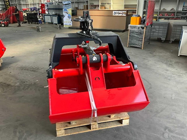 2024 mikron hidrolik mhk-e180 clamshell bucket graafbak 180 cm - afbeelding 5 van  11