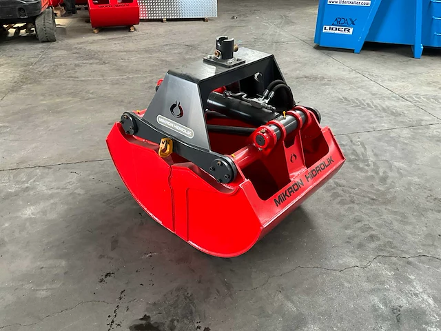 2024 mikron hidrolik mhk-e90 clamshell bucket graafbak 90cm - afbeelding 10 van  14