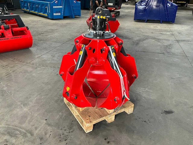 2024 mikron hidrolik mhm5 polyp grapple sorteergrijper - afbeelding 6 van  12