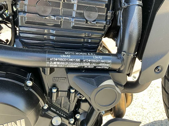 2024 moto morini seiemmezzo p15a650 motor - afbeelding 14 van  43