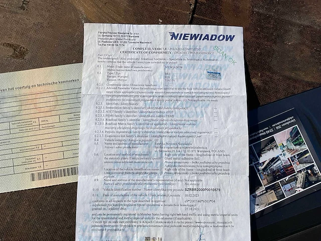 2024 niewiadow br3 aanhangwagen - afbeelding 11 van  22