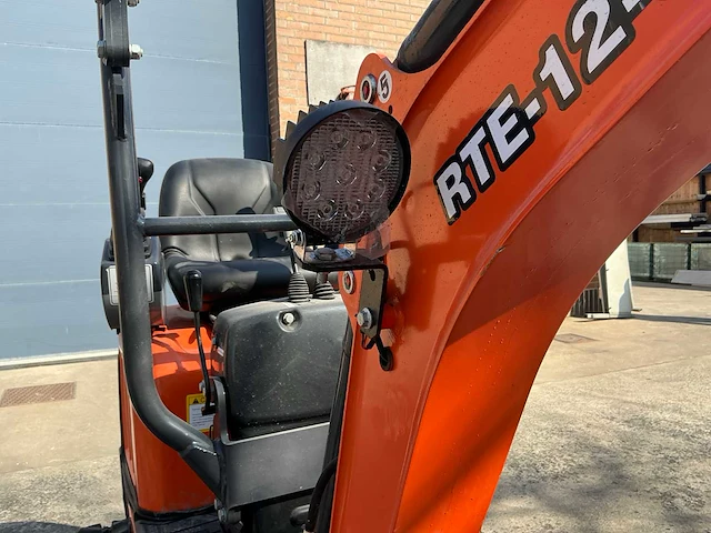 2024 rte cx12-6 kubota d722 minigraafmachine - afbeelding 4 van  17