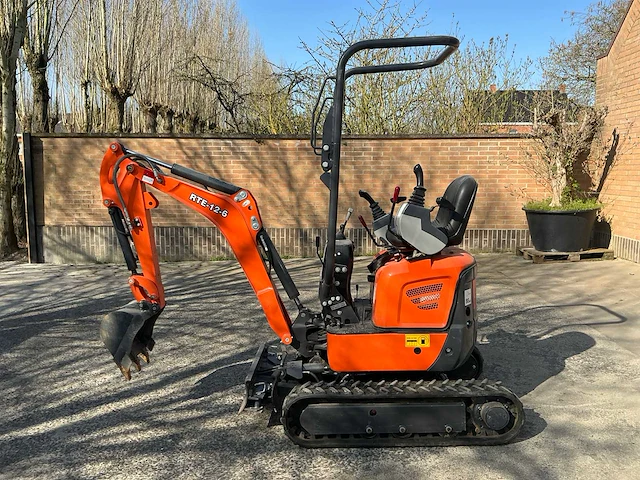 2024 rte cx12-6 kubota d722 minigraafmachine - afbeelding 10 van  17