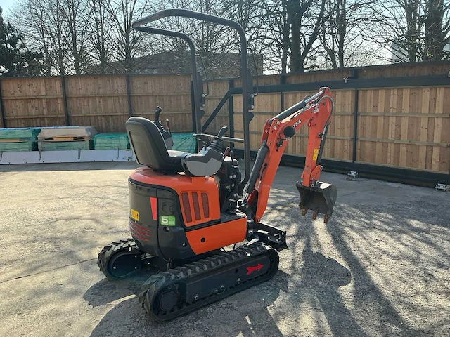 2024 rte cx12-6 kubota d722 minigraafmachine - afbeelding 13 van  17