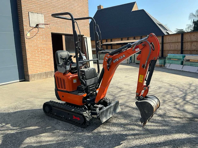 2024 rte cx12-6 kubota d722 minigraafmachine - afbeelding 15 van  17