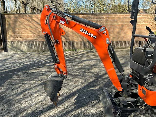 2024 rte cx12-6 kubota d722 minigraafmachine - afbeelding 16 van  17