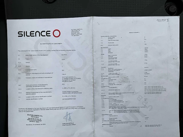 2024 silence s02a elektrische scooter - afbeelding 19 van  27