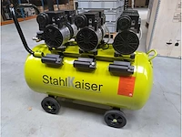 2024 stahlkaiser 100l 8 bar luchtcompressor - afbeelding 9 van  11
