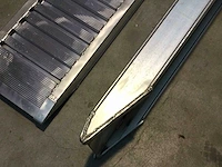 2024 tecno taglio ra.75x25nbg paar aluminium oprijplaten met haak - afbeelding 4 van  6